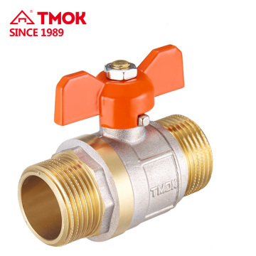 Válvula de bola de latón de alta calidad de 15 mm con rosca interna para TMOK